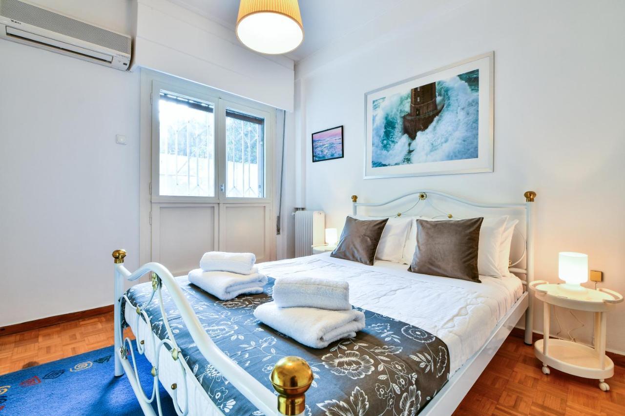 Groovy Apartment By The Sea With Garden Palaio Faliro ภายนอก รูปภาพ